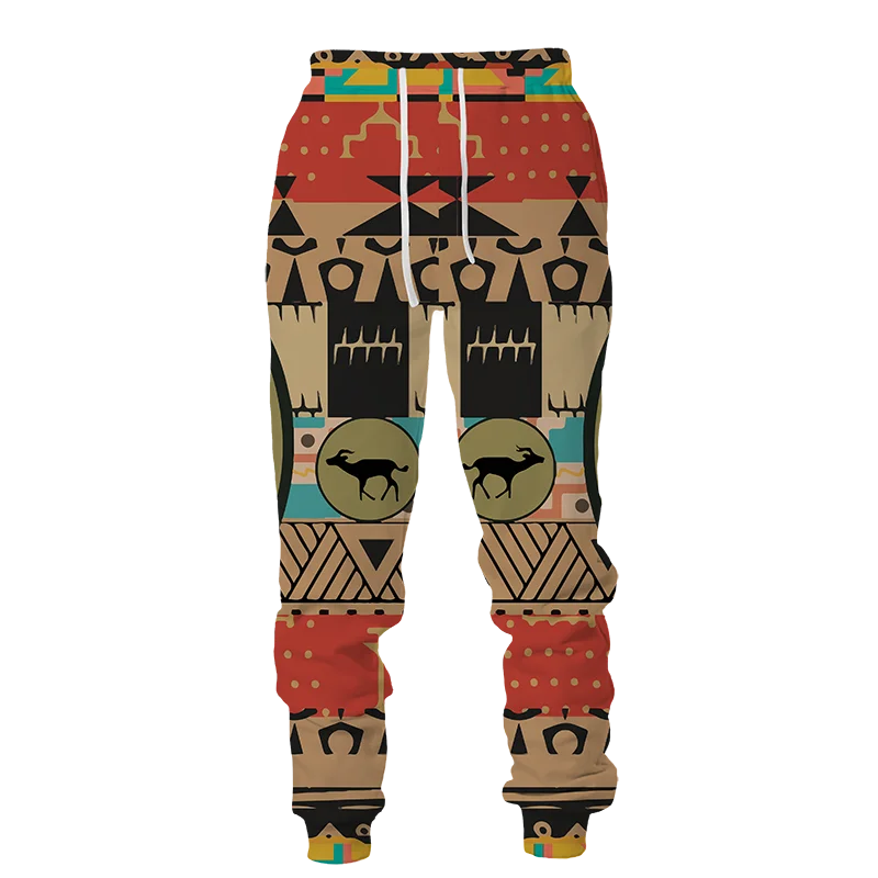 New  African Casual Men/women  Suits Couple Outfits Vintage Culturally Influenced   Hoodies+Pants Male/Female Tracksuit Set