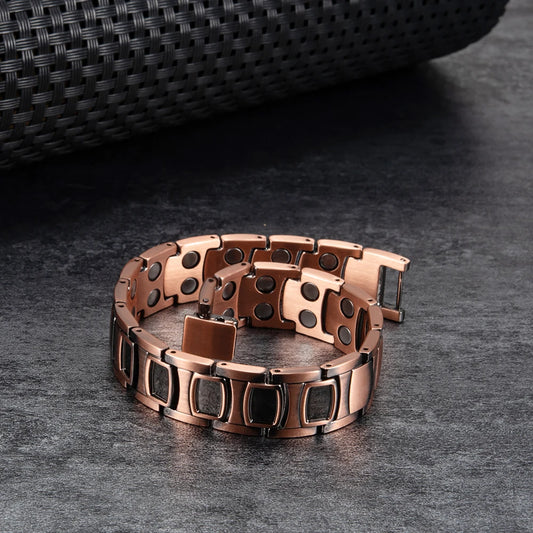 Pure Copper Magnetic Bracelet Health Energy from B.C.L.A.A