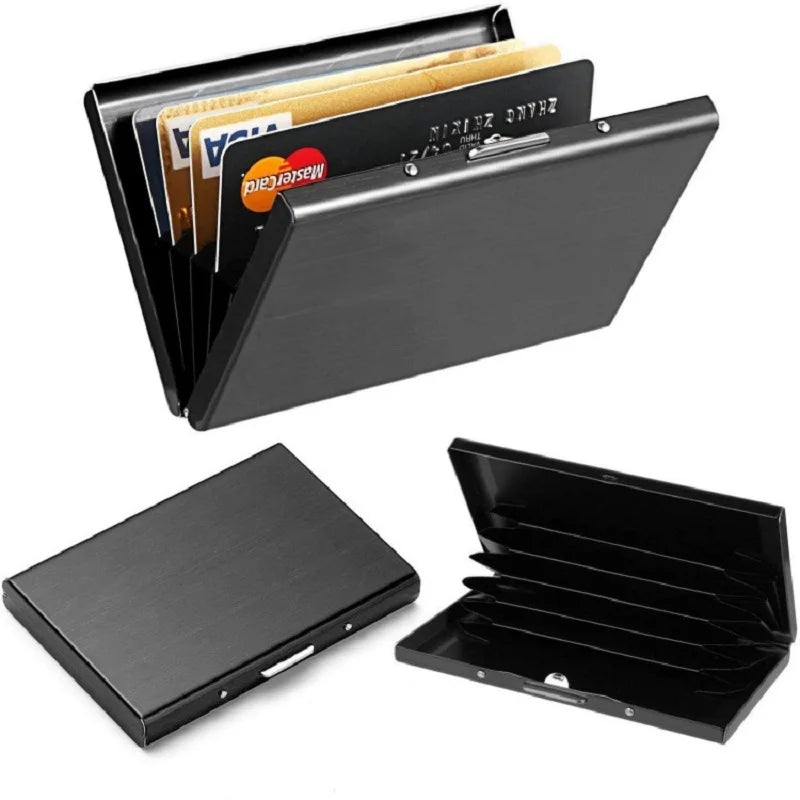 Titanium Shield Card Holder, holds up to 6-!0 Cards