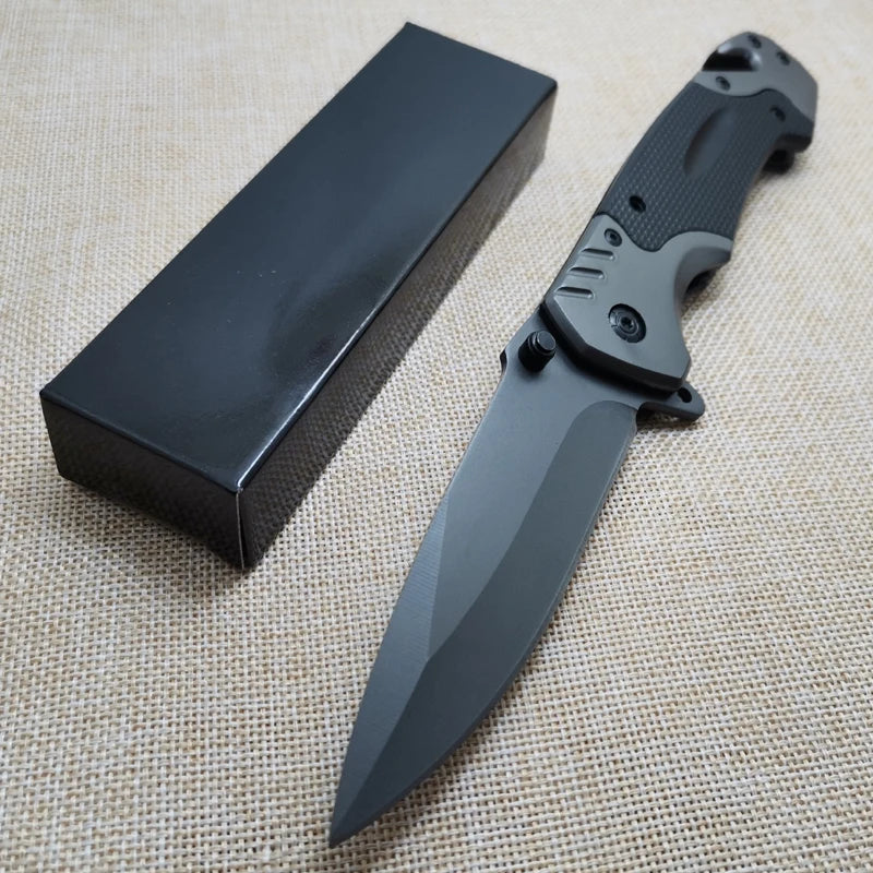 Blade Quick Open Knives Folding Knife High Quality Pocket Knives Tactical Survival Tool Folder Blade G10 Handle