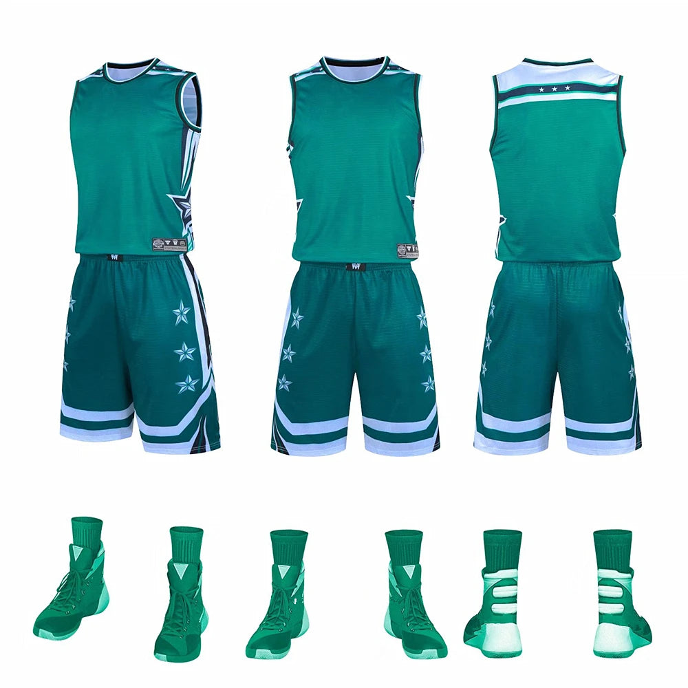 Kids and Adults Basketball uniforms