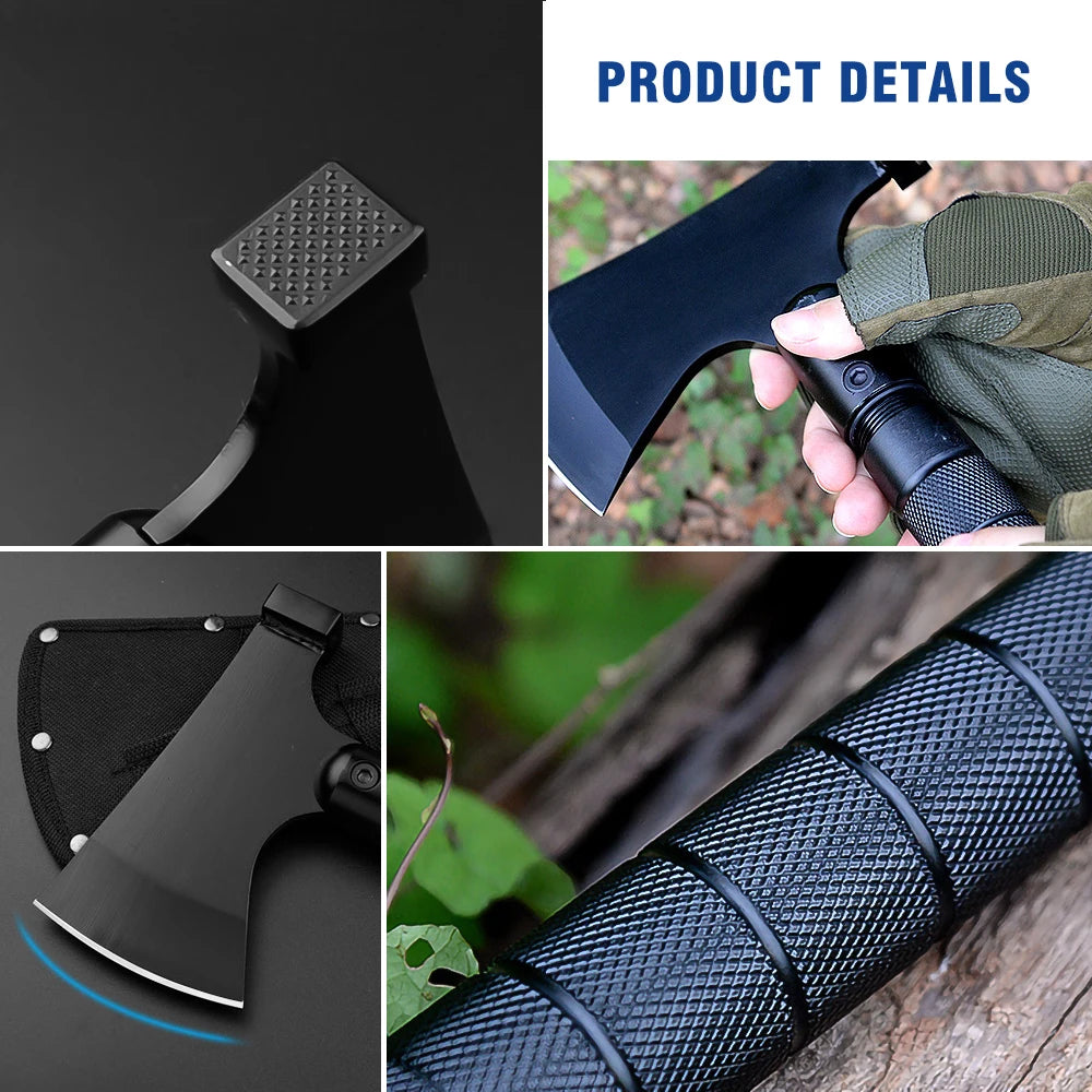 Multi-function Survival Axe Portable Foldable Tactical Tomahawk Outdoor Camping Tourist Firewood Chopping Axes Multi Tool Kit