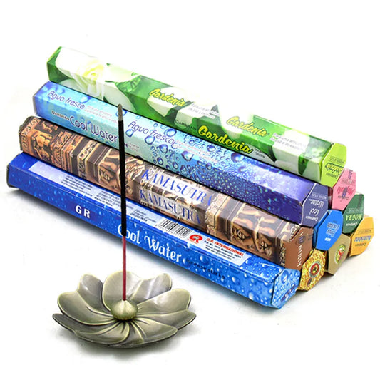 20 Sticks Indian Incense White Sage Meditation Lavender Yoga Sea Breeze Love Incense Purifying Air Deodorization Aromatherapy