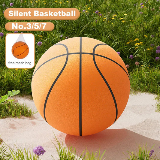 Indoor Mute Ball Silent Basketball 24cm No.3/5/7 Soft Foam Basketball For Kids Adult for those days the kids want to get their bounce on in the house without a sound the Silent Basketball is the ball for your household.