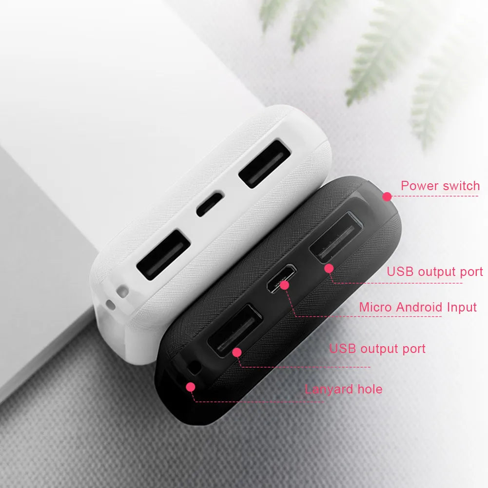 Ultra-Compact 5v High-Speed Portable Power Bank (For Heated Vest and Jacket-Stay Warm Anywhere!!