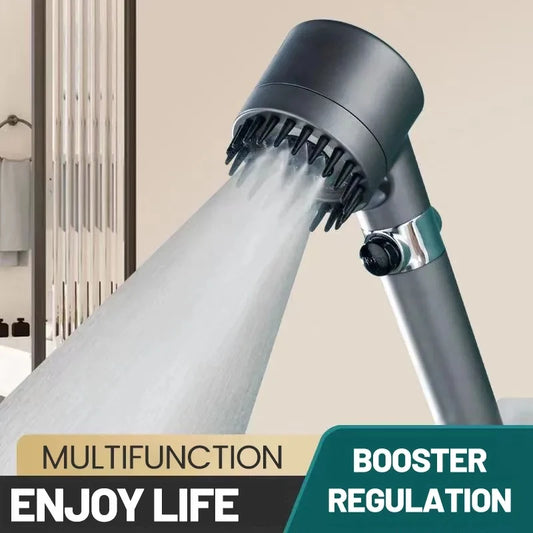 3 Modes Filtered Shower Head High Pressure Water Massage