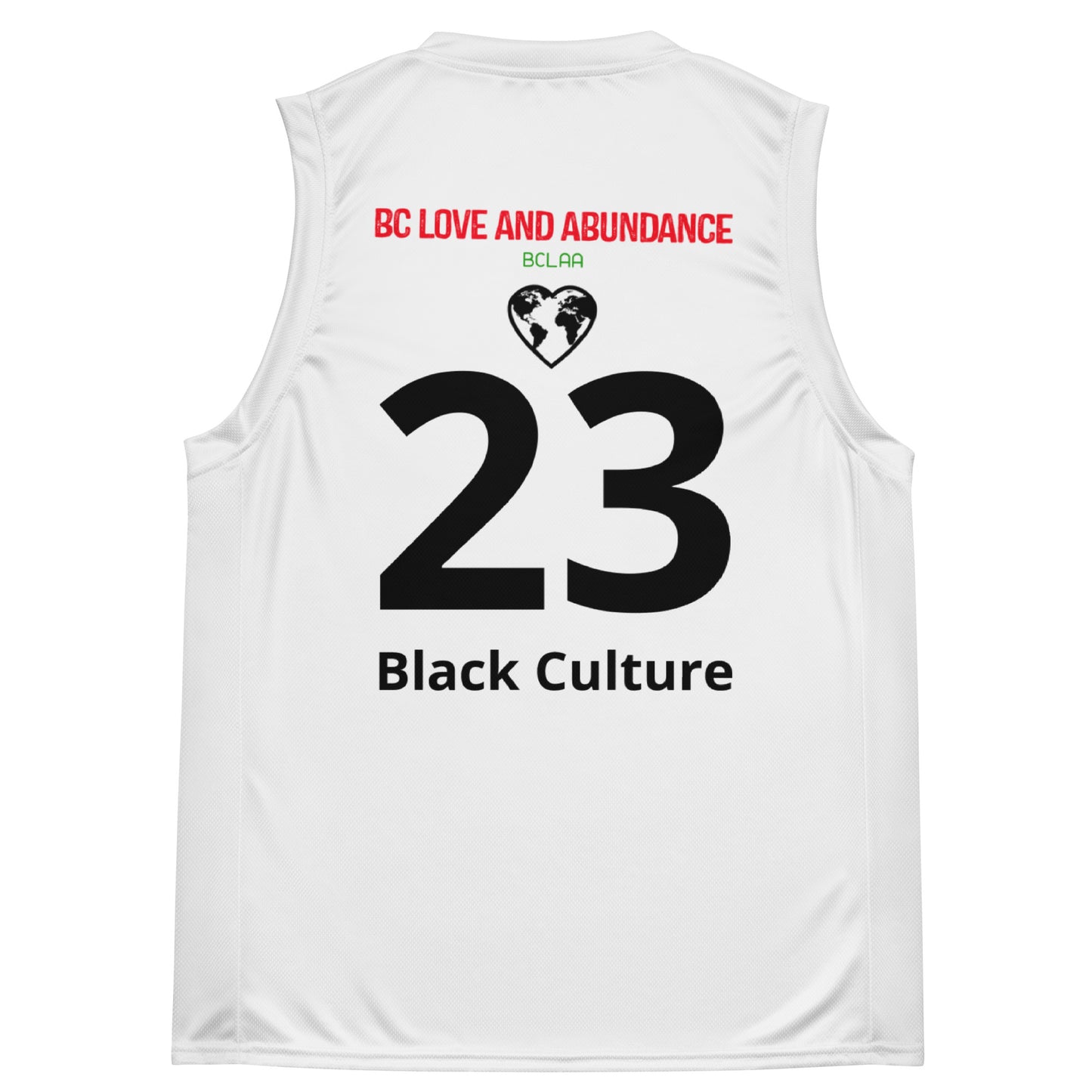 BC Love and Abundance unisex basketball jersey