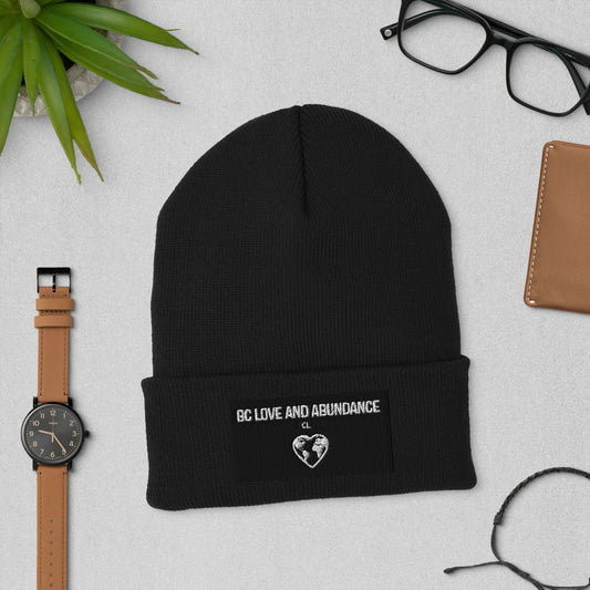 BC Love and Abundance Cuffed Beanie