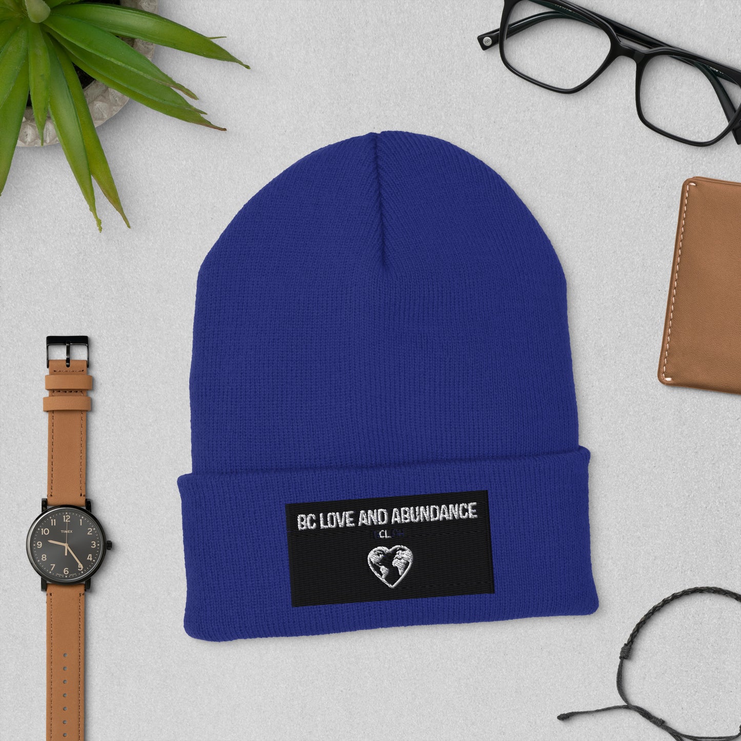 BC Love and Abundance Cuffed Beanie